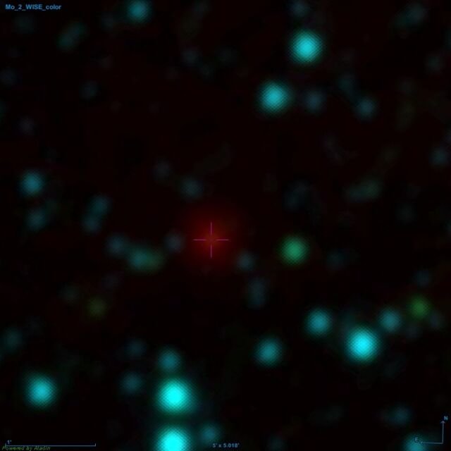 Mo 2 WISE color survey image