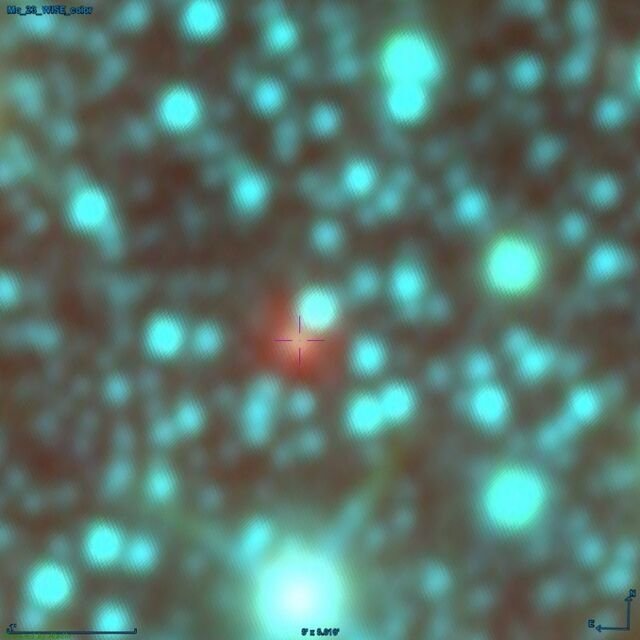 Mo 23 WISE color survey image